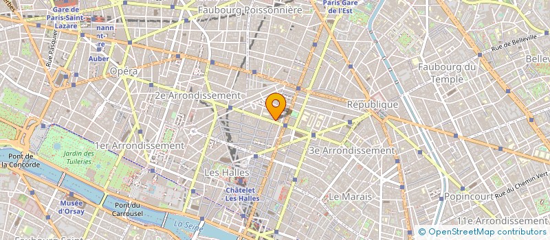 localisation de l'entreprise QUARTIER GENEREUX à PARIS