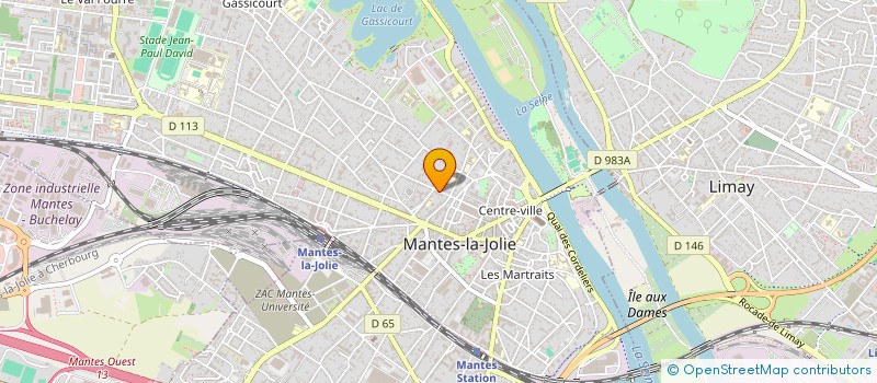 localisation de l'entreprise QUARTIER GENIAL  MANTES-LA-JOLIE