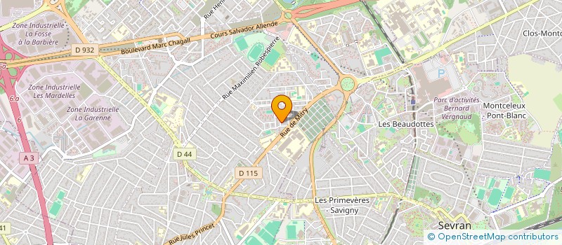 localisation de l'entreprise QUARTIER LIBRE à AULNAY-SOUS-BOIS
