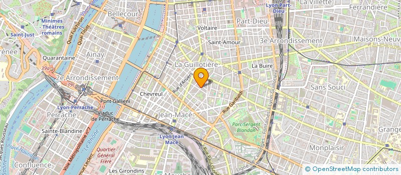 localisation de l'entreprise QUARTIER LIBRE à LYON