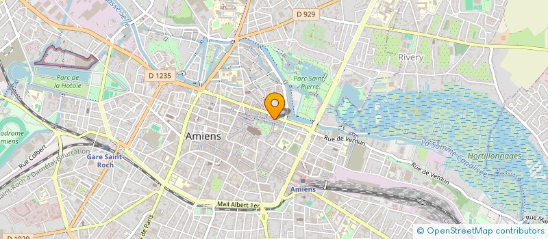 localisation de l'entreprise QUARTIER LIBRE à AMIENS