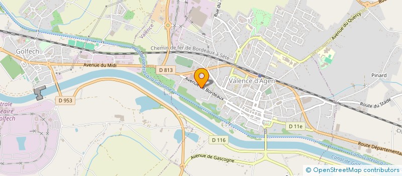 localisation de l'entreprise QUARTIER LIBRE à VALENCE