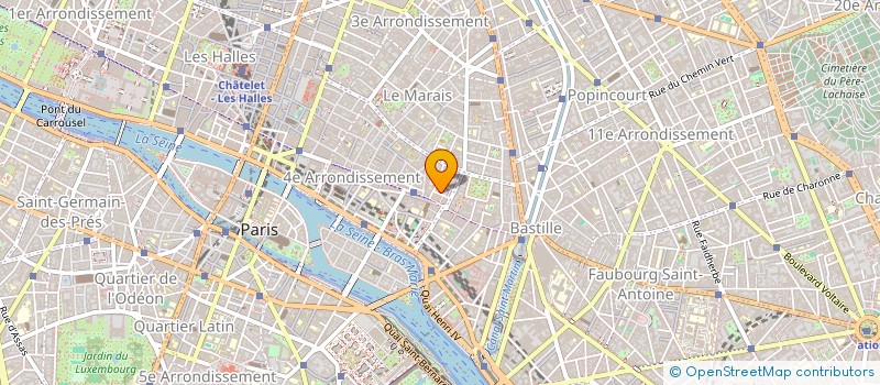 localisation de l'entreprise QUARTIER LIBRE  PARIS