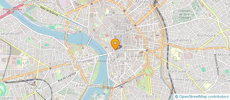 localisation de l'entreprise QUARTIER LIBRE BOUTIQUE à TOULOUSE