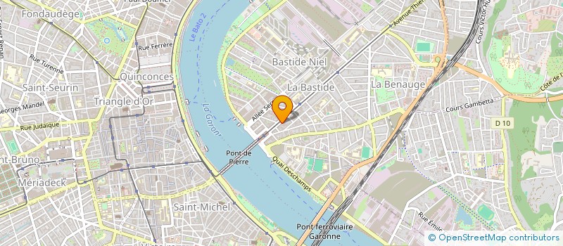 localisation de l'entreprise QUARTIER PASTEL  BORDEAUX