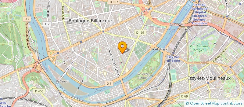 localisation de l'entreprise QUARTIERS DU MONDE CONSULTING à BOULOGNE-BILLANCOURT