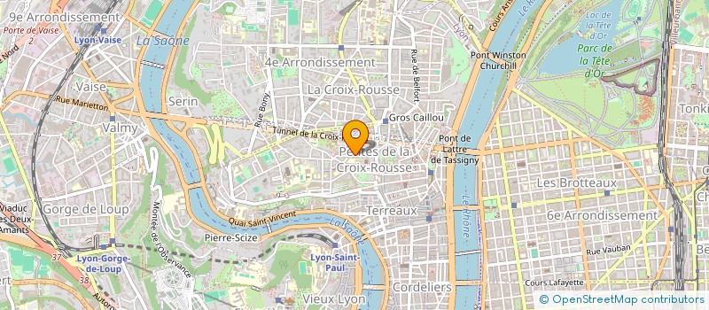 localisation de l'entreprise QUARTIERS INFO à LYON
