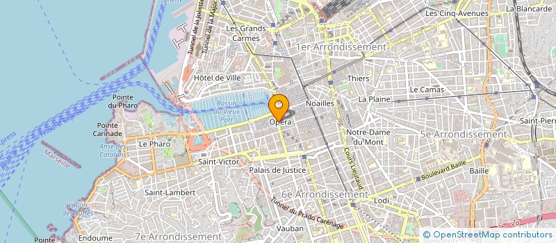 localisation de l'entreprise QUARTIERS LIBRES MEDIAS à MARSEILLE