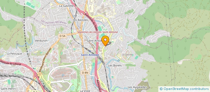 localisation de l'entreprise QUARTIERS NORD QUARTIERS FORTS à MARSEILLE