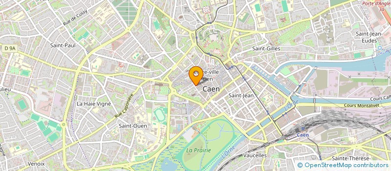 localisation de l'entreprise QUARTZ à CAEN