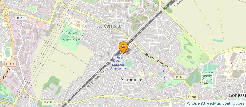 localisation de l'entreprise QUARTZ  BONDY