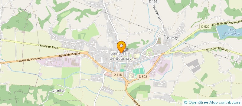 localisation de l'entreprise QUARTZ  SAINT-JEAN-DE-BOURNAY