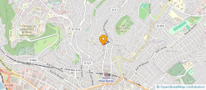 localisation de l'entreprise QUARTZ ASSUR à MONT-SAINT-AIGNAN