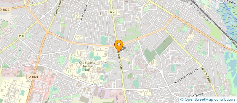 localisation de l'entreprise QUARTZ IMMO à AMIENS