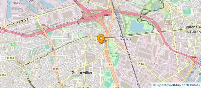 localisation de l'entreprise QUARTZ INSIGHT  GENNEVILLIERS