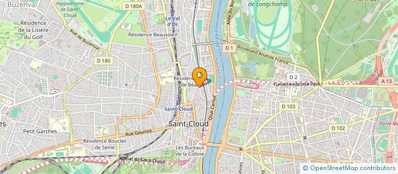 localisation de l'entreprise QUARTZ INVESTMENTS à SAINT-CLOUD