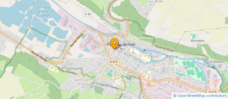 localisation de l'entreprise QUARTZ MACONNERIE à PONT-AUDEMER