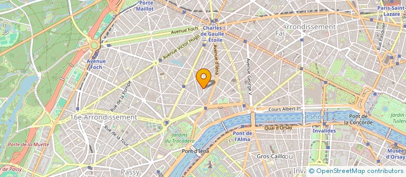 localisation de l'entreprise QUARTZ PROPERTIES BIS  PARIS