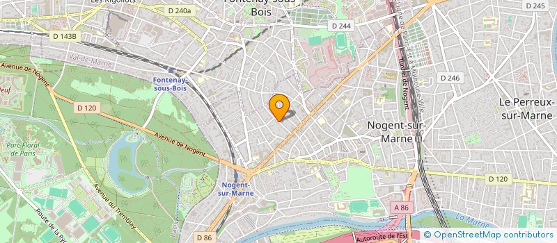 localisation de l'entreprise QUARTZ VITA INSTRUMENTS à NOGENT-SUR-MARNE