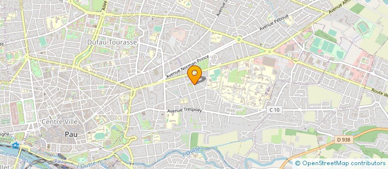 localisation de l'entreprise QUARZ SARL à PAU