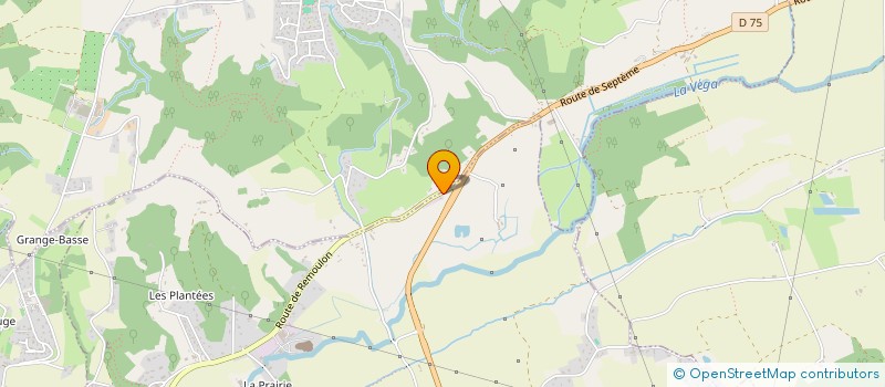 localisation de l'entreprise QUASAR  PONT-EVEQUE