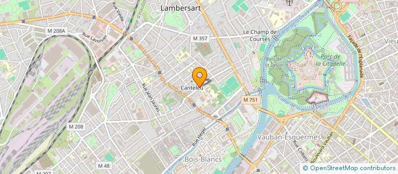 localisation de l'entreprise QUASAR CONSEIL  STEENWERCK