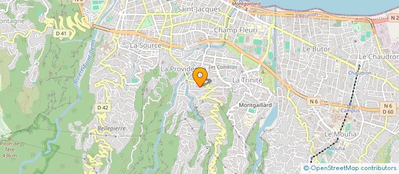 localisation de l'entreprise QUASARIS  SAINT-DENIS