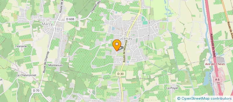 localisation de l'entreprise QUASEVI FAMILY  LUCENAY