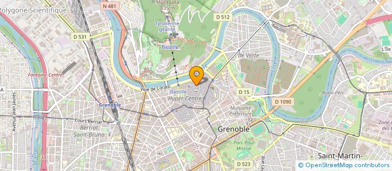 localisation de l'entreprise QUASIMODO à GRENOBLE