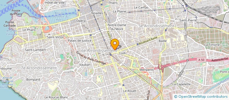 localisation de l'entreprise QUASIT à MARSEILLE