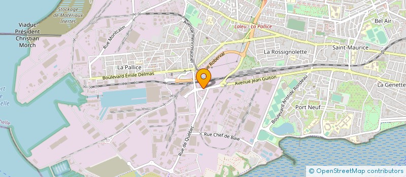 localisation de l'entreprise QUASP'IN à LA ROCHELLE
