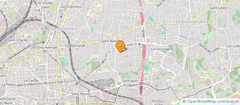 localisation de l'entreprise QUAST à MARSEILLE