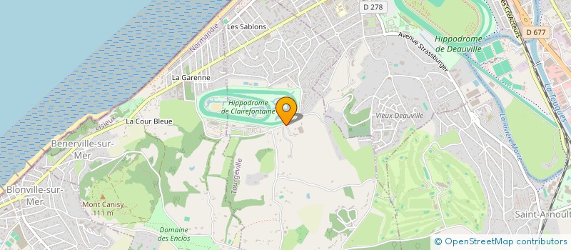 localisation de l'entreprise QUASTYING à TOURGEVILLE