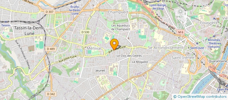 localisation de l'entreprise QUAT'CONSCIENCE à LYON