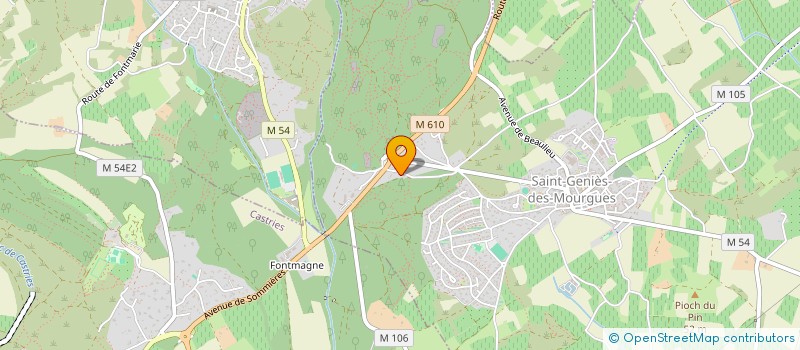 localisation de l'entreprise QUAT-PAT à SAINT-GENIES-DES-MOURGUES