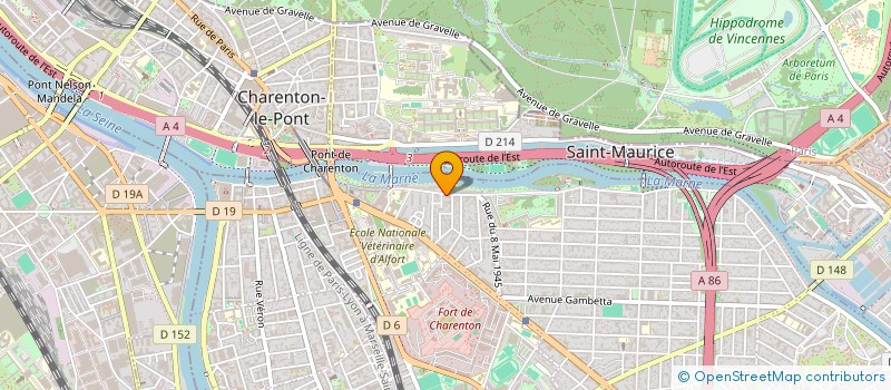 localisation de l'entreprise QUATER BAG à MAISONS-ALFORT