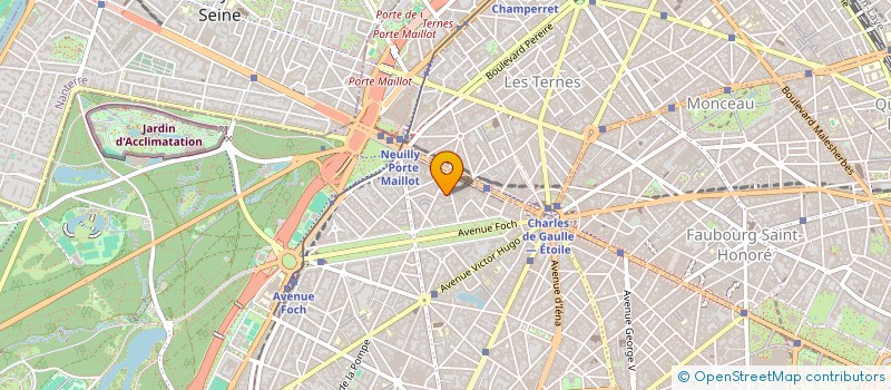 localisation de l'entreprise QUATERIN  PARIS