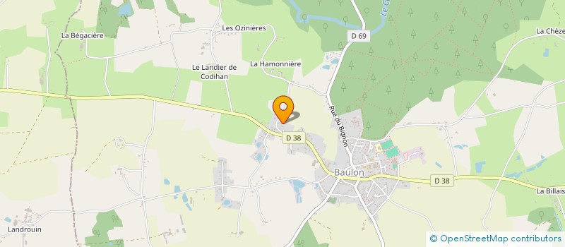 localisation de l'entreprise QUATOR PBMATC  BAULON
