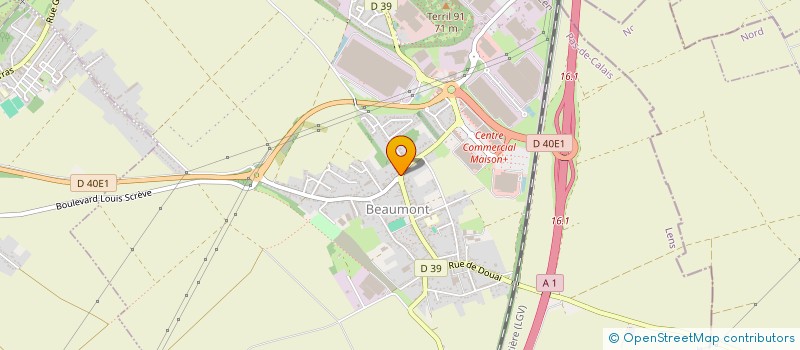 localisation de l'entreprise QUATORZAN à HENIN-BEAUMONT