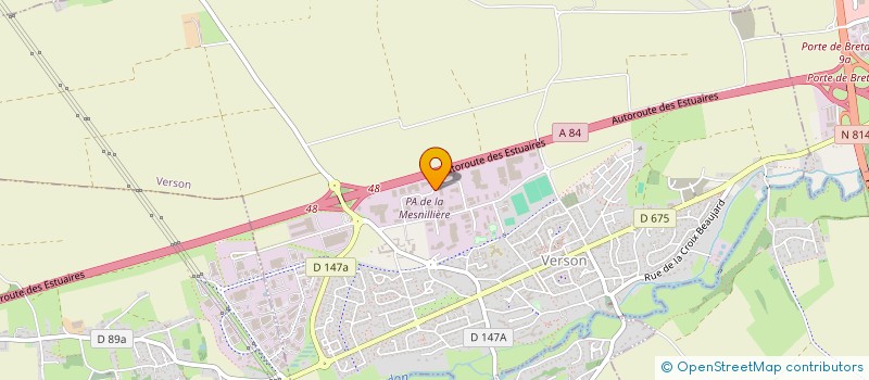 localisation de l'entreprise QUATORZE BUSINESS CLUB NORMANDIE  EPRON