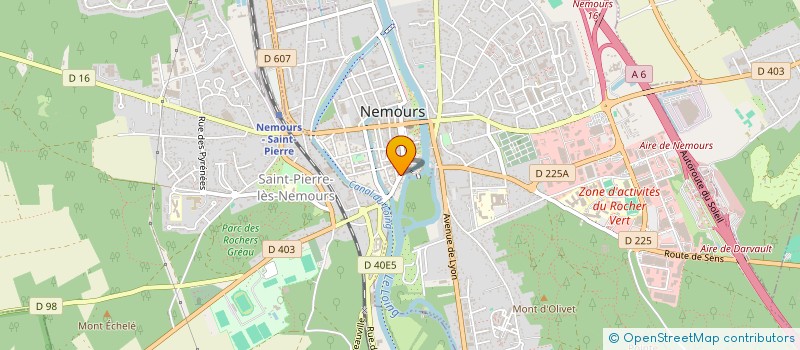 localisation de l'entreprise QUATORZIEME MEMBRE  NEMOURS