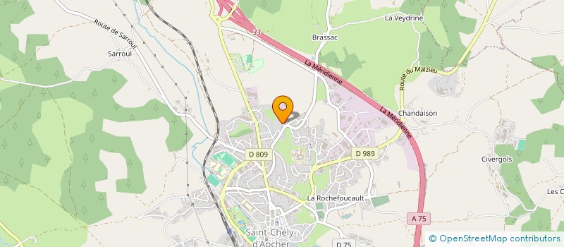 localisation de l'entreprise QUATR'A  SAINT-CHELY-D'APCHER