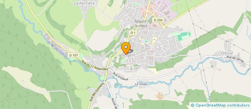 localisation de l'entreprise QUATR'IMMO à NOGENT