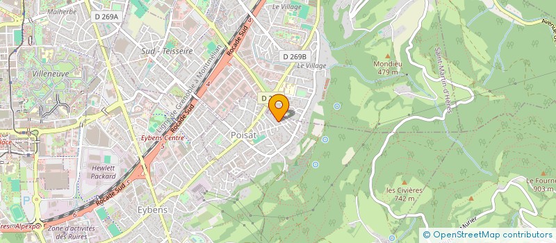 localisation de l'entreprise QUATR'OPROVENCALES  POISAT