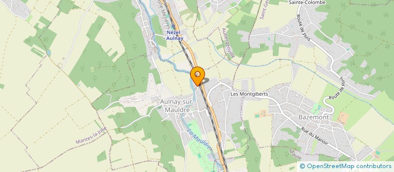 localisation de l'entreprise QUATRA INDUSTRIE à AULNAY-SUR-MAULDRE