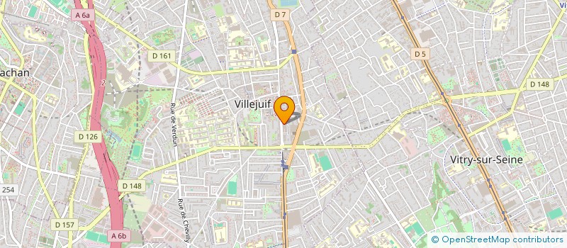 localisation de l'entreprise QUATRAIRE : 4R à VILLEJUIF