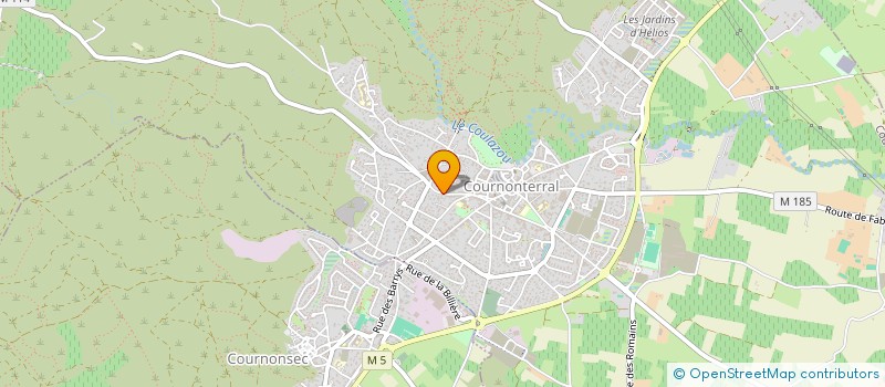 localisation de l'entreprise QUATRAIRS à COURNONTERRAL