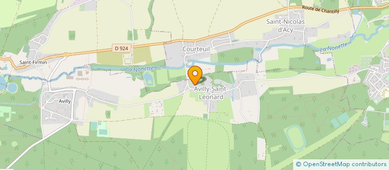 localisation de l'entreprise QUATRAS  AVILLY-SAINT-LEONARD