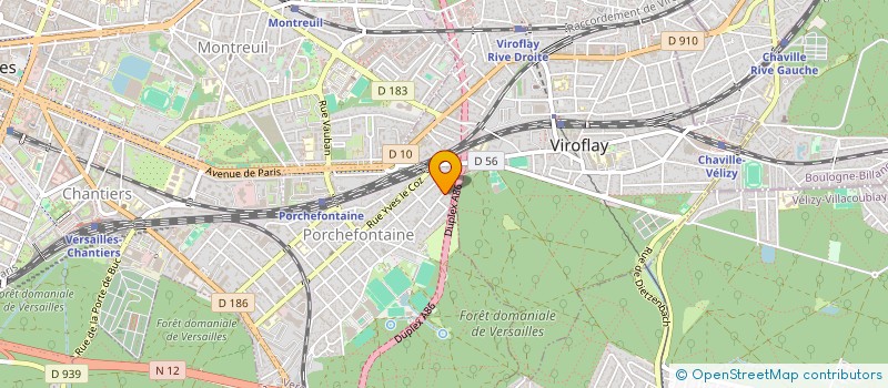 localisation de l'entreprise QUATRE AILES SUR LE SABLE à VERSAILLES