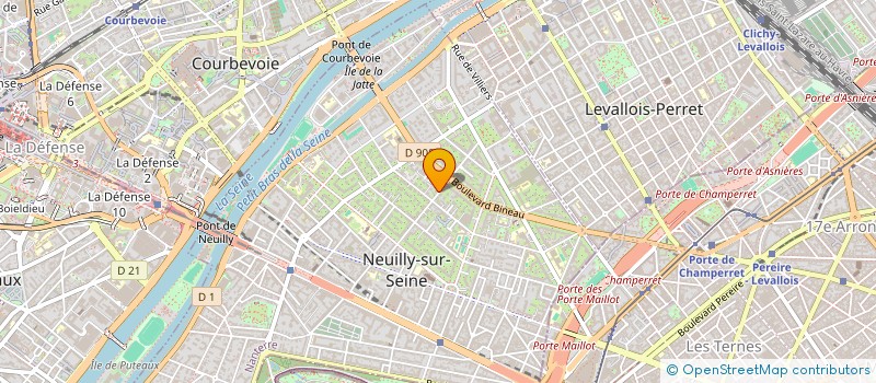 localisation de l'entreprise QUATRE & ASSOCIES MANAGEMENT à NEUILLY-SUR-SEINE
